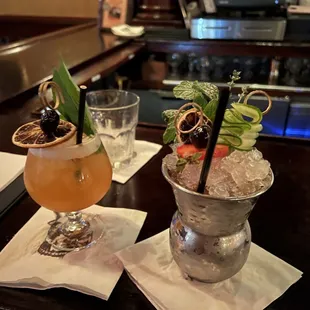 Copa de bomba and the tiki drink