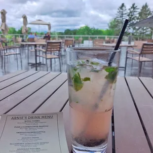 Blueberry lemonade Mojito