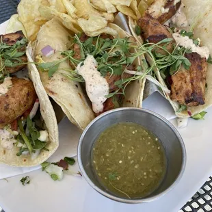 Mahi mahi fish tacos