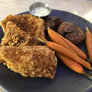 Kettle Chip Crusted Walleye Sandwich