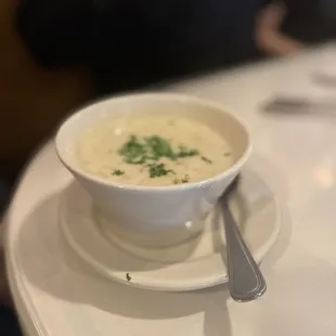 Arnies Clam Chowder (part of early bird dinner)