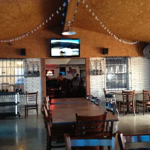 the inside of the restaurant