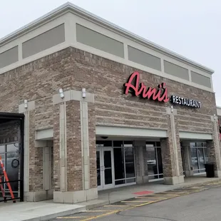 entrance in the strip mall across from Walmart.