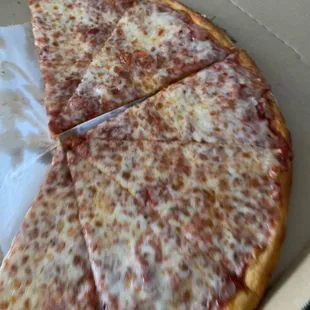 a slice taken out of the box