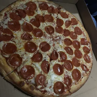 Large pepperoni