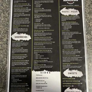 Carnivore menu
