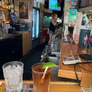 Fantastic Bartender  VERY proactive!