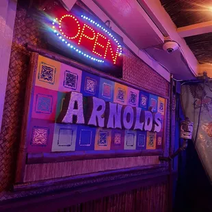 neon sign