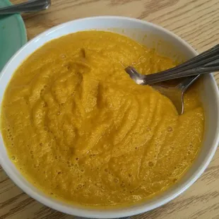 Carrot soup!