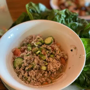 Larb Wraps