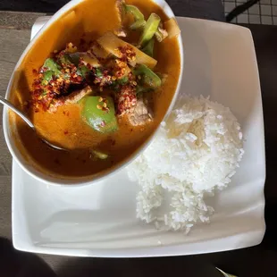 Red curry - spicy