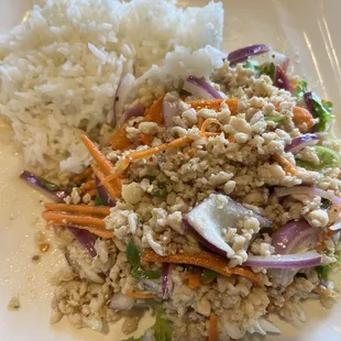 Chicken Larb Salad