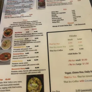 menu, sushi and sashimi