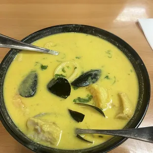 Seafood soup