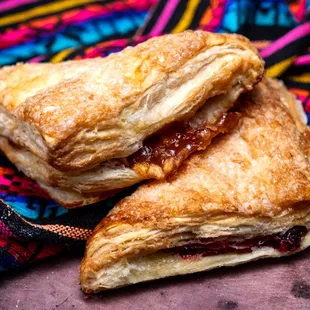 Strawberry &amp; cream cheese turnover