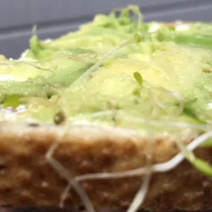 3. Cream Cheese, Avocado, Cucumber, Mayo, Sprouts, and Tomato