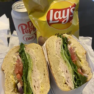 6. Turkey, Avocado, Jack, Mayo, Lettuce, and Tomato
