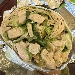 Chicken Caesar Salad Wrap