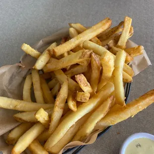 Crispy French fries, so good!
