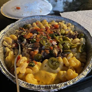 Carnitas Mac and cheese