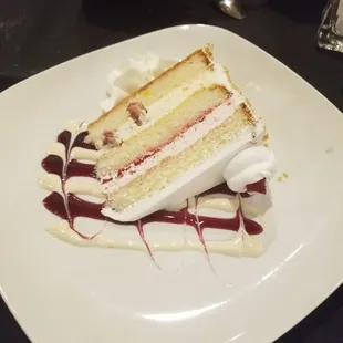 Strawberry Vanilla Cake