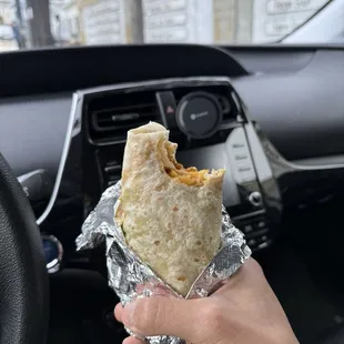 Chorizo Breakfasts Burrito
