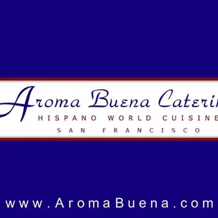 Aroma Buena Catering logo on Facebook, at http://bit.ly/Facebook_AromaBuena