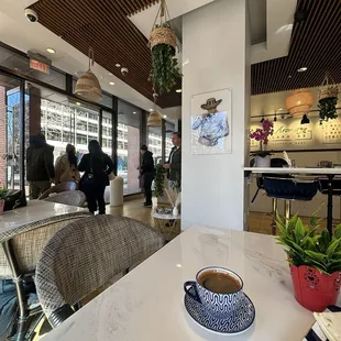 Cafe area
