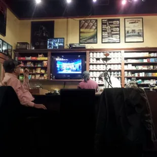 Watch the game and enjoy a good stick