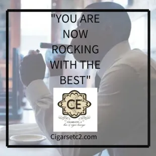 a man smoking a cigar