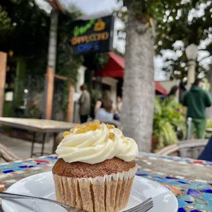 Carrot cupcake