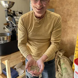 Our SCA certified Master Roaster, Curtis Dunning.