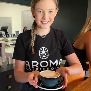 Service with a smile!