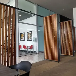 Outdoor seating lounge.