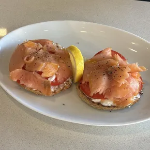 Smoked Salmon Bagel