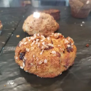 Soooooooo tempted by this scone in the display case.