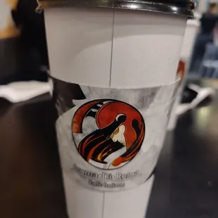 White mocha coffee