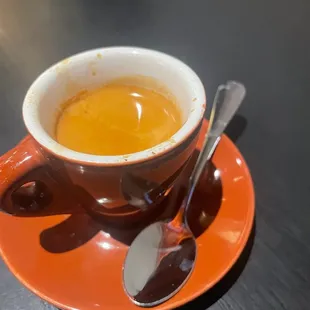 Double shot espresso