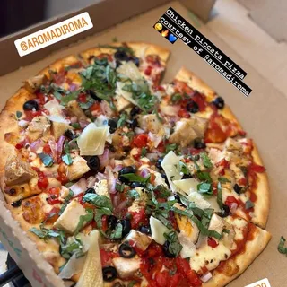 Chicken Picatta Pizza