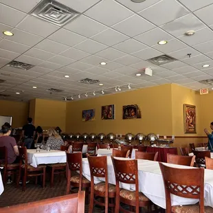 the interior of a restaurant