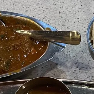 Goat Curry, chef-recommended and totally worth it.