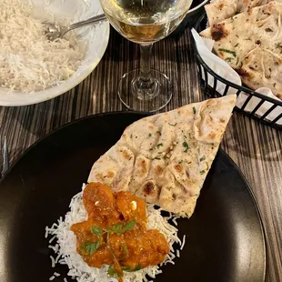 B9. Butter Chicken with Goat Cheese