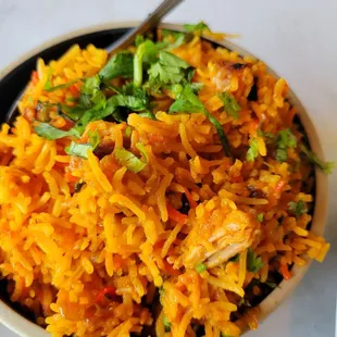 Chicken biryani