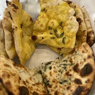 Spinach Naan