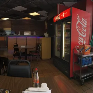 Drinks and counter
