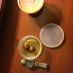 drink, donuts