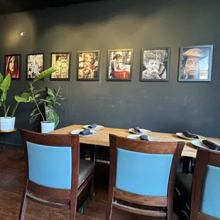 interior, sushi and sashimi