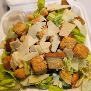 Dinner from @Aroma Italia -Manoa-; 5/16/2024. We also ordered some *Caesars Salad* to share :) :). Mahalo Hubby David!!