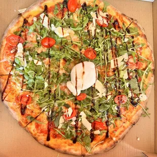 Burratella pizza 16"