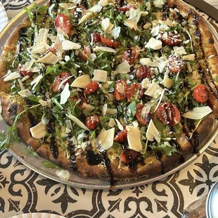 Pesto Parmigiano Pizza